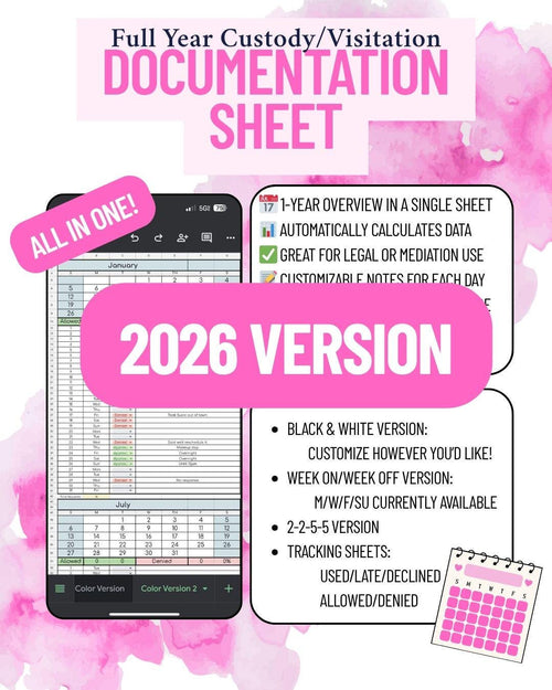 2026 Mini Coparenting Bundle
