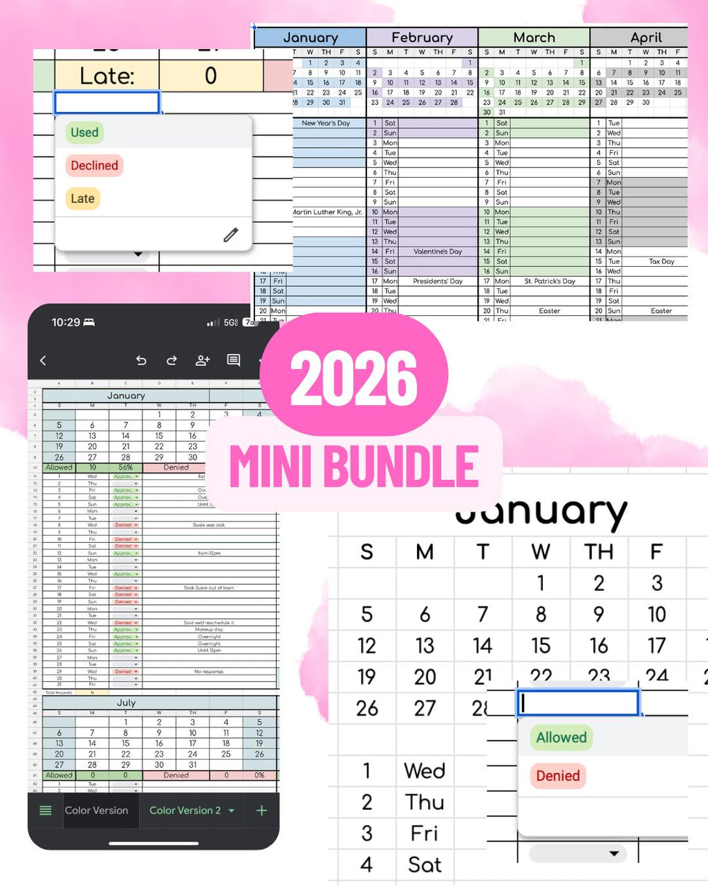 2026 Mini Coparenting Bundle