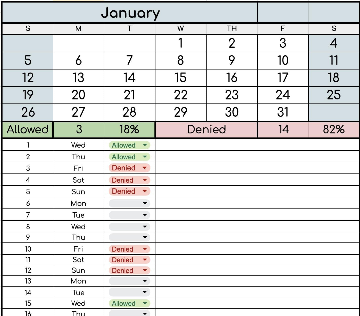 BYOB: Request Log 2026
