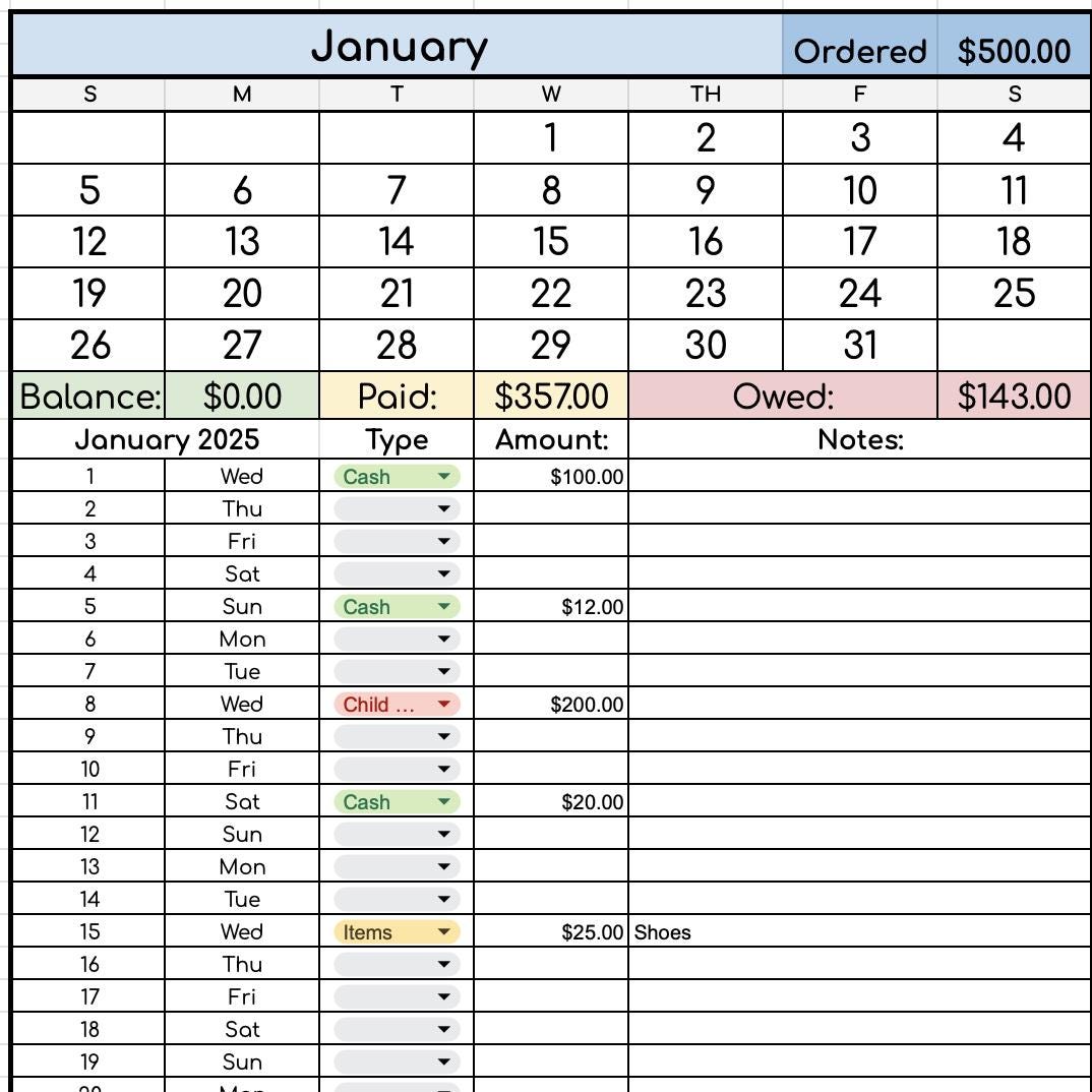 2026 Bigger Bundle (9 FULL SHEETS IN 1)