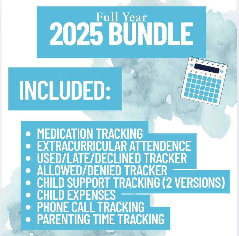 2025 Bigger Bundle 9 sheets in 1