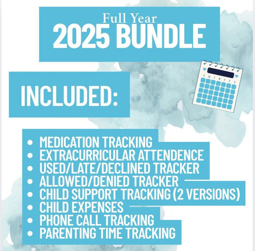 2025 Bigger Bundle 9 sheets in 1