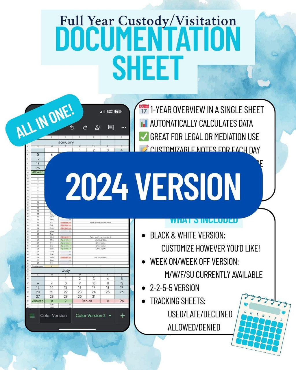 2024 Mini Coparenting Bundle