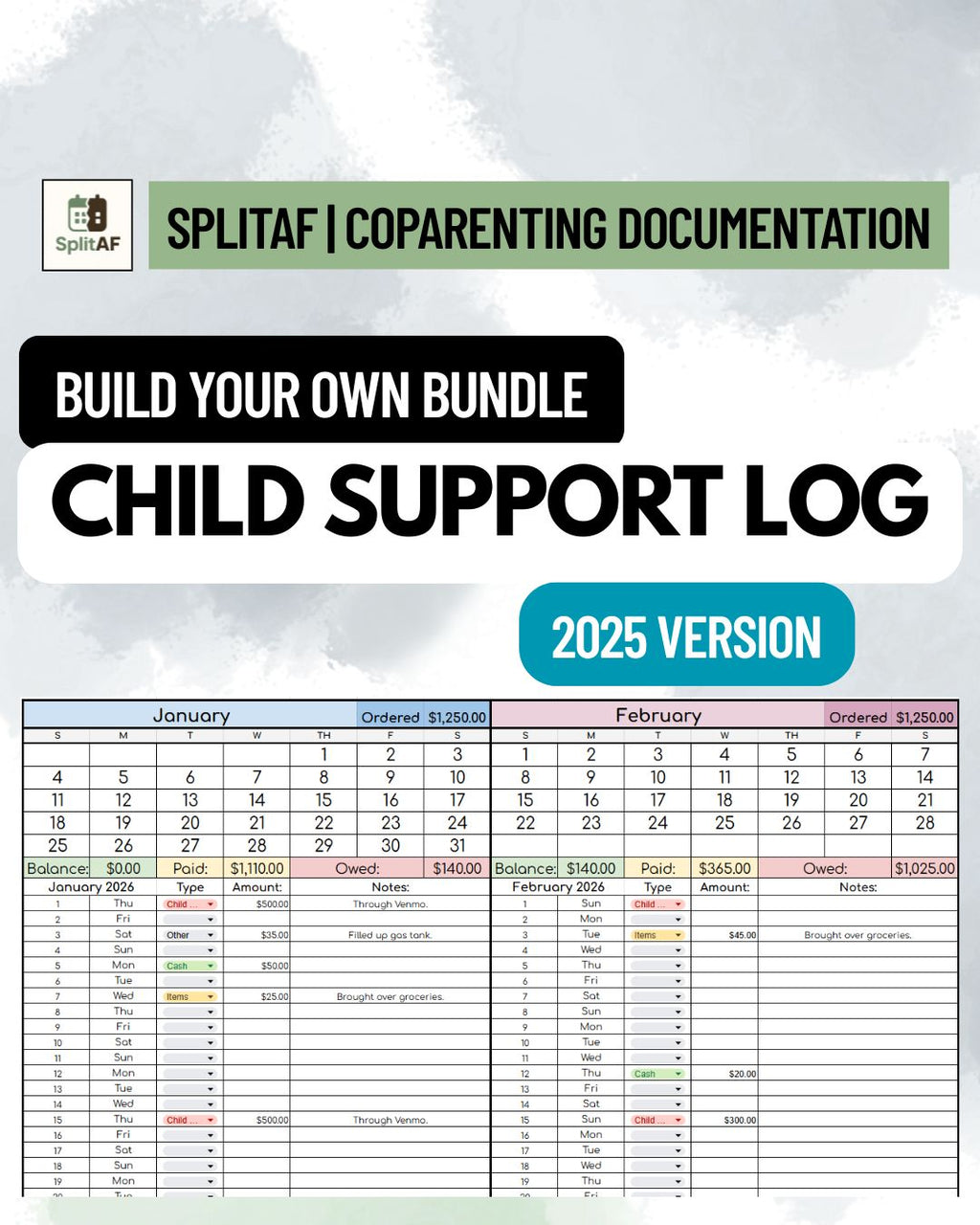 BYOB: 2025 Child Support