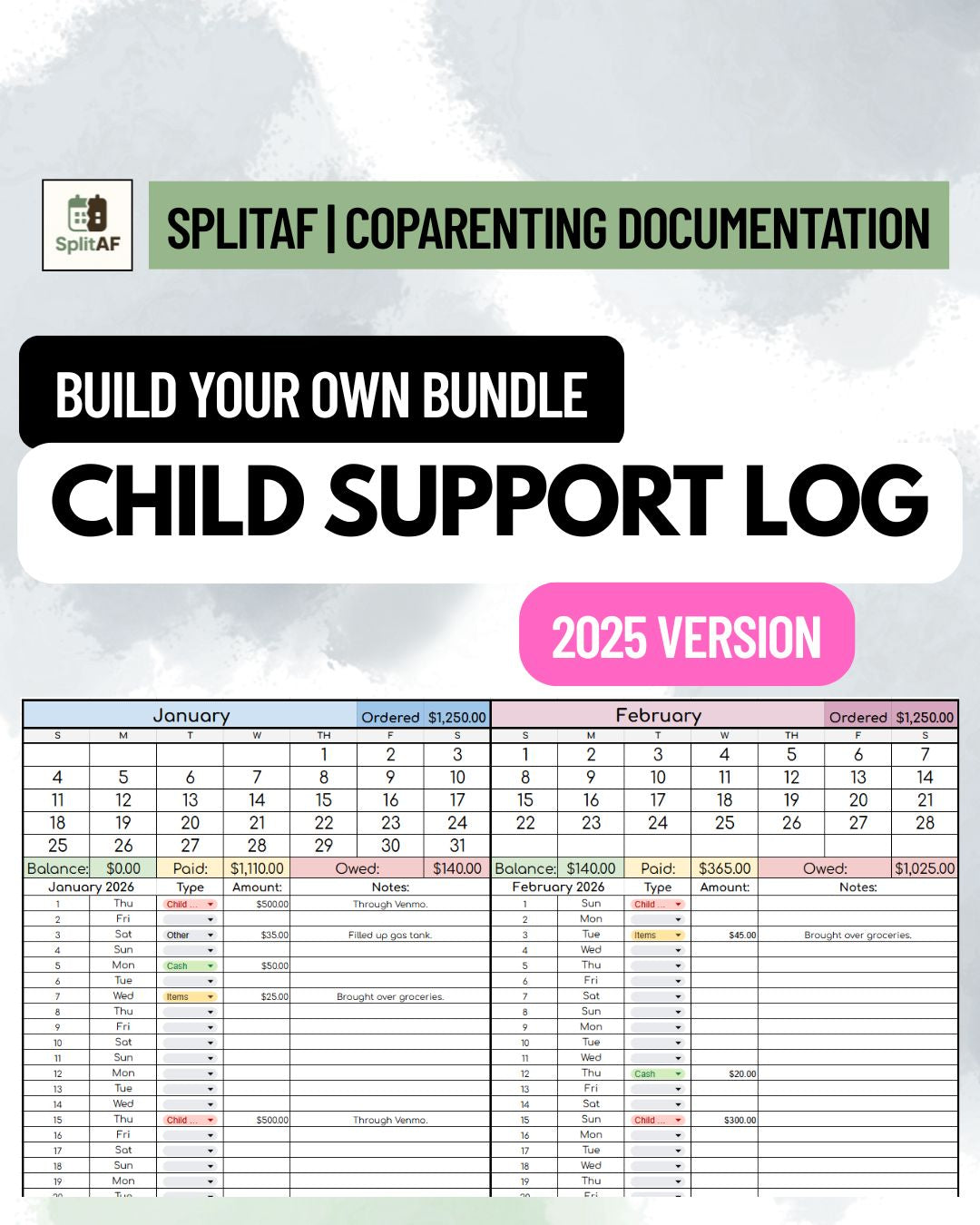 BYOB: 2026 Child Support