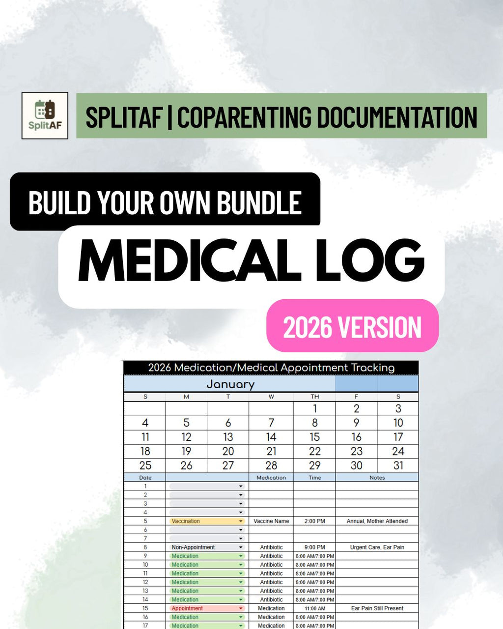 BYOB: 2026 Medical