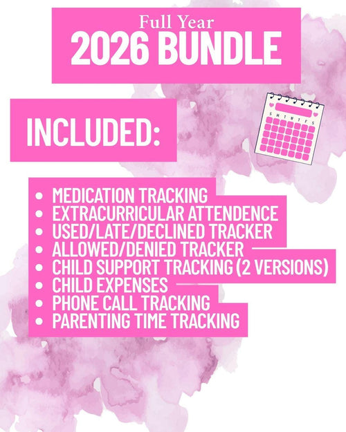 2026 Bigger Bundle (9 FULL SHEETS IN 1)