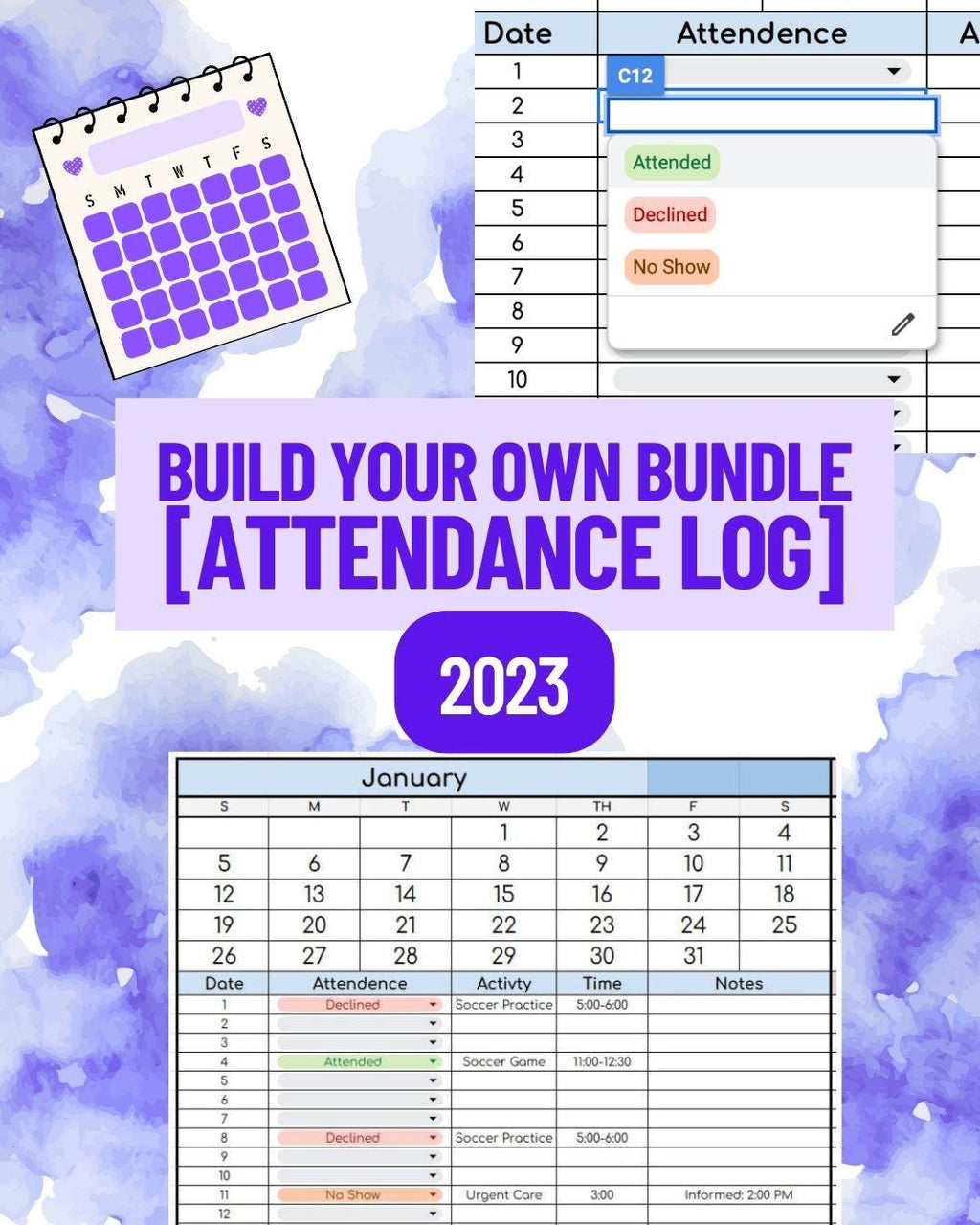 BYOB: Attendance Log 2023