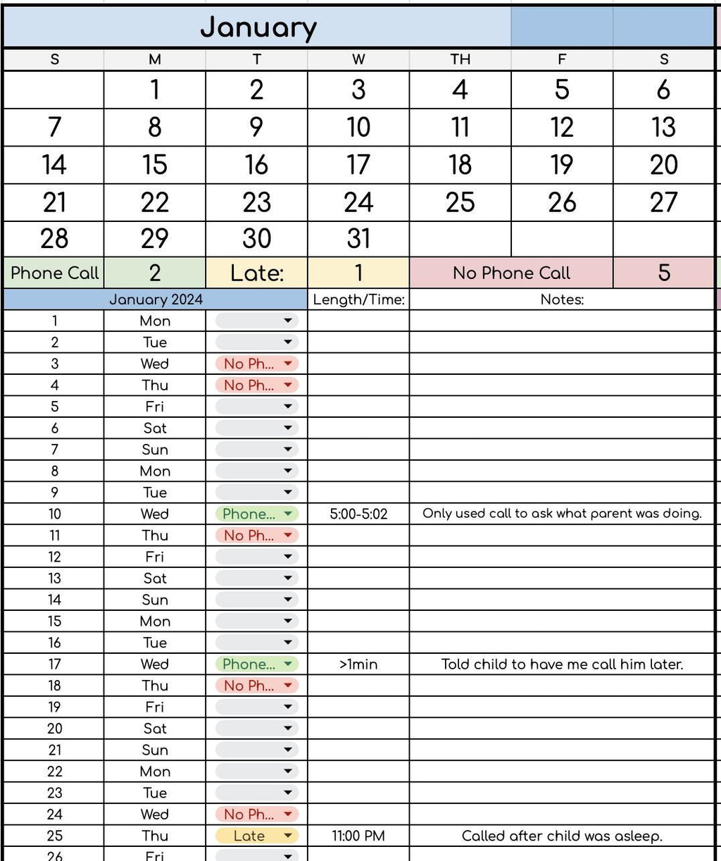 BYOB: Phone Call Log 2026