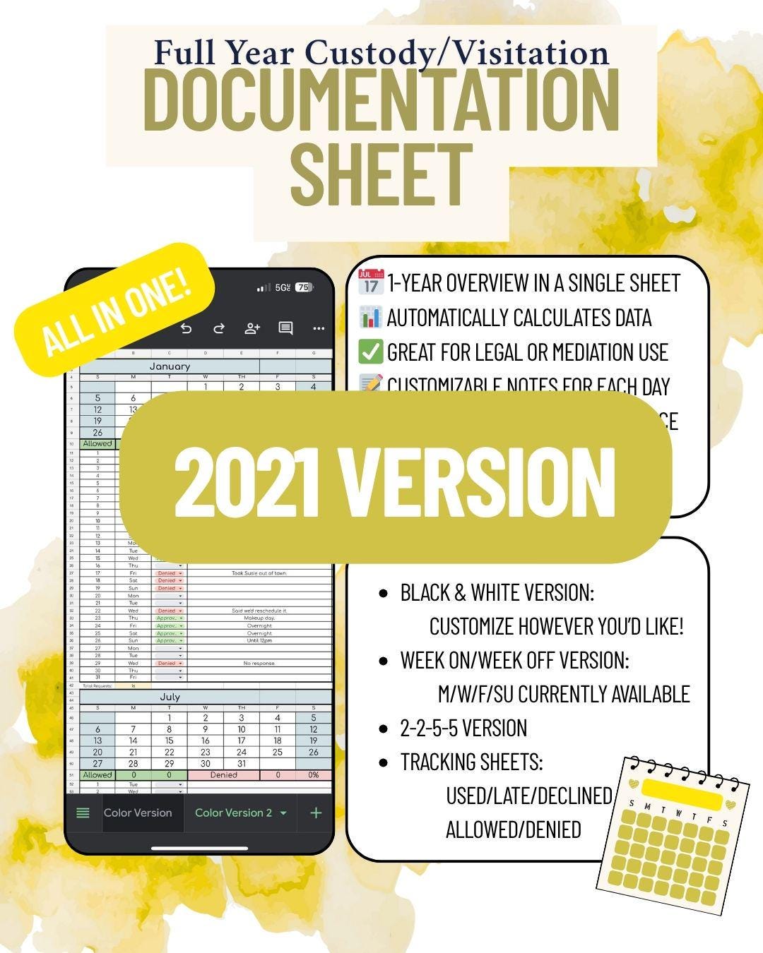 2021 Mini Coparenting Bundle