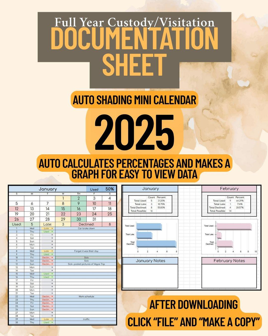 BYOB Autoshading Custody Log 2025